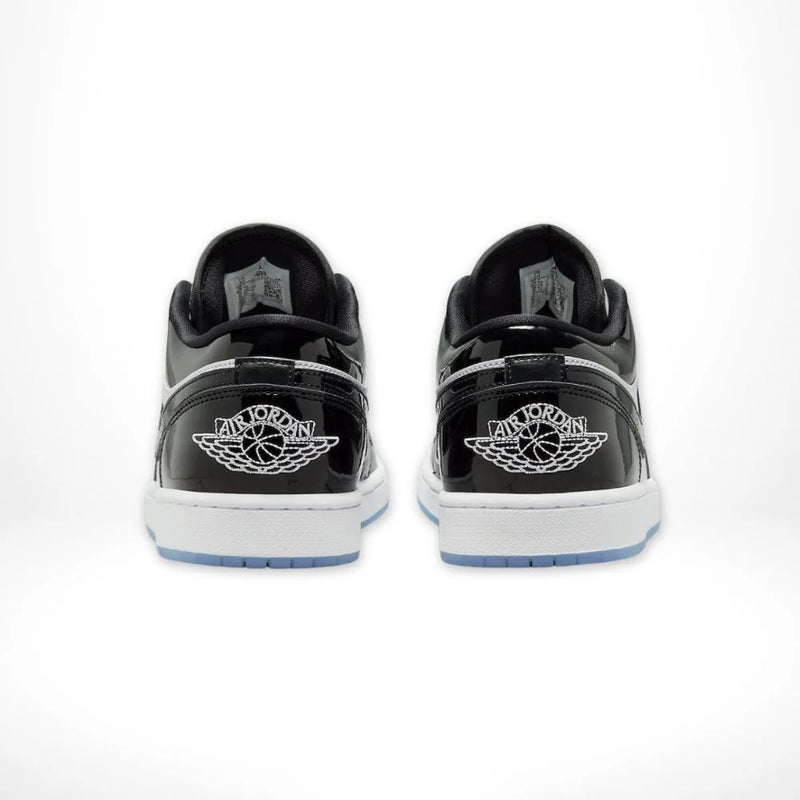 Air Jordan 1 Low Black White Patent Leather