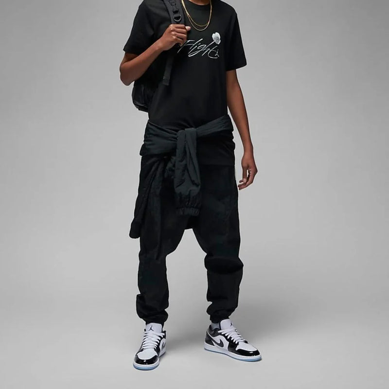 Air Jordan 1 Low Black White Patent Leather